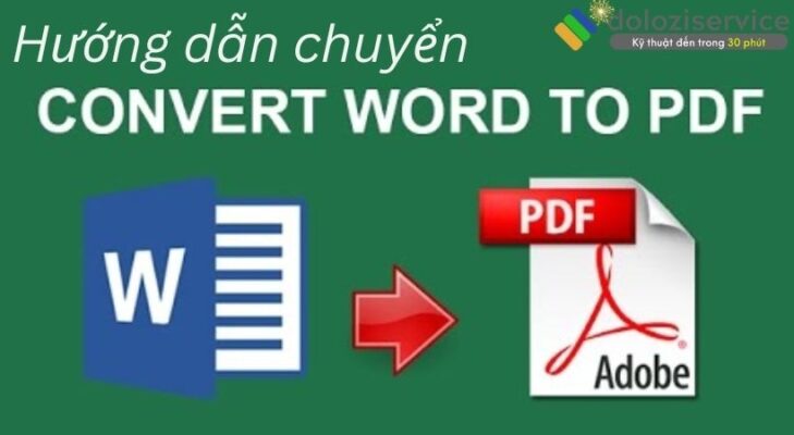 Chuyển Word sang PDF trên máy tính: 3 bước siêu tốc!