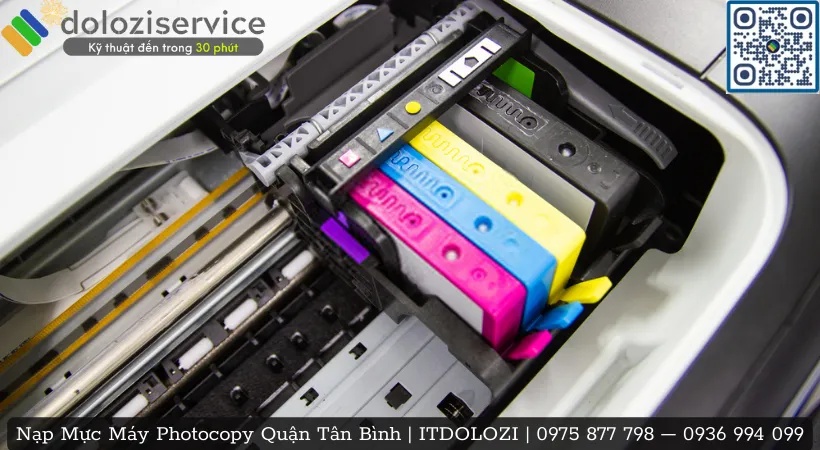 Dịch vụ nạp mực máy Photocopy quận Tân Bình nhanh chóng nhất.