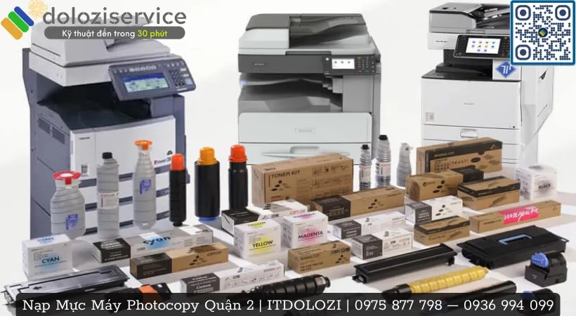 Lựa chọn mực in phù hợp cho máy photocopy giúp bản in sắc nét và kéo dài tuổi thọ máy.