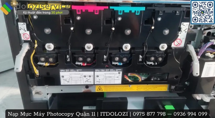 Dolozi cam kết dịch vụ nạp mực photocopy chuyên nghiệp, uy tín