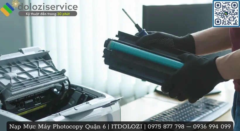 Dấu hiệu cần nạp mực máy photocopy Quận 6