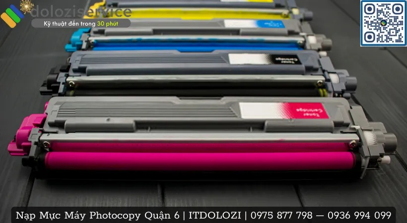 Bảng giá nạp mực máy Photocopy tại nhà Quận 6