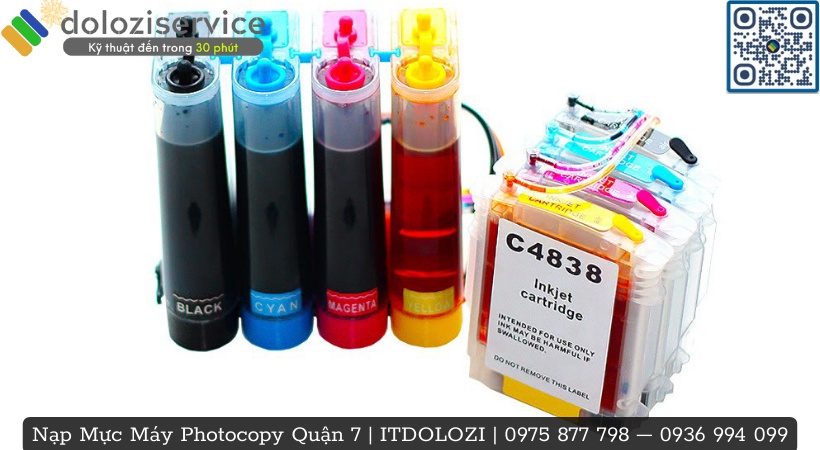 Bảng giá nạp mực máy in tại đơn vị Dolozi.