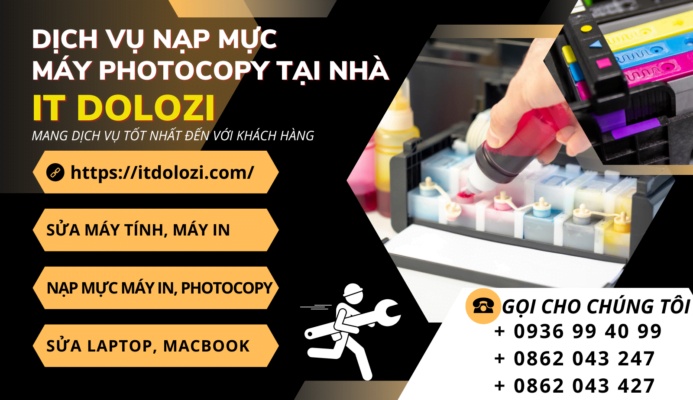 Nạp Mực Máy Photocopy Quận Bình Tân Giá Tốt Nhất!