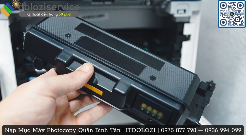 Kinh nghiệm nạp mực máy photocopy quận Bình Tân.