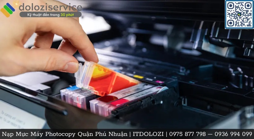 Dolozi dịch vụ nạp mực máy photocopy uy tín
