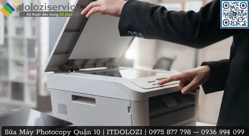 Dolozi nhận sửa chữa các lổi máy Photocopy tại Quận 10.