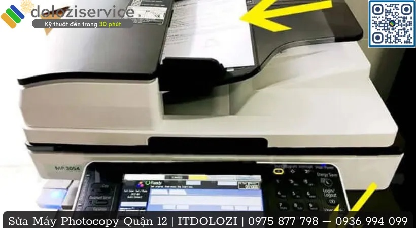 Sửa máy Photocopy Quận 12