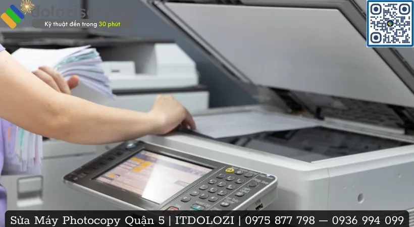 Sự cố thường gặp khi sửa máy Photocopy Tại Dolozi