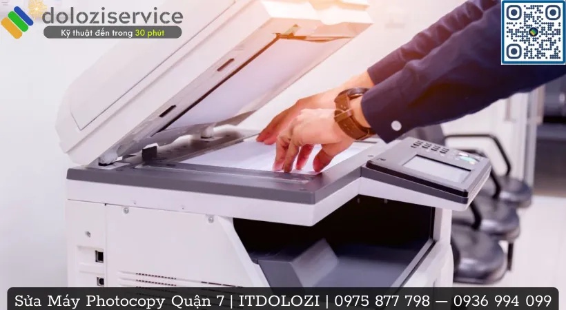 Quy trình sửa máy Photocopy quận 7.