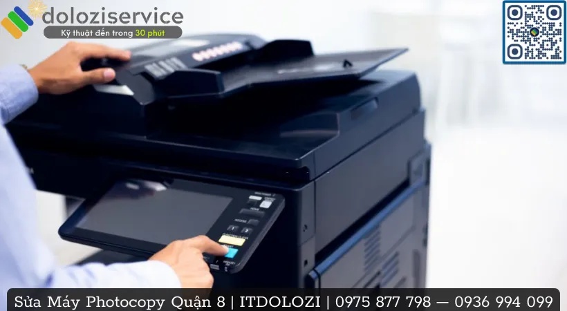 Các lổi thường gặp khi sử dụng máy Photocopy