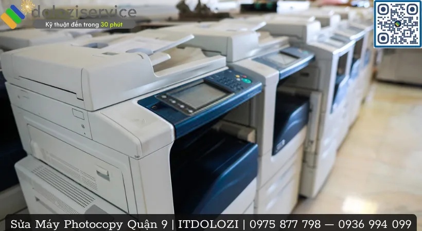 Một số lổi cơ bản của máy photocopy
