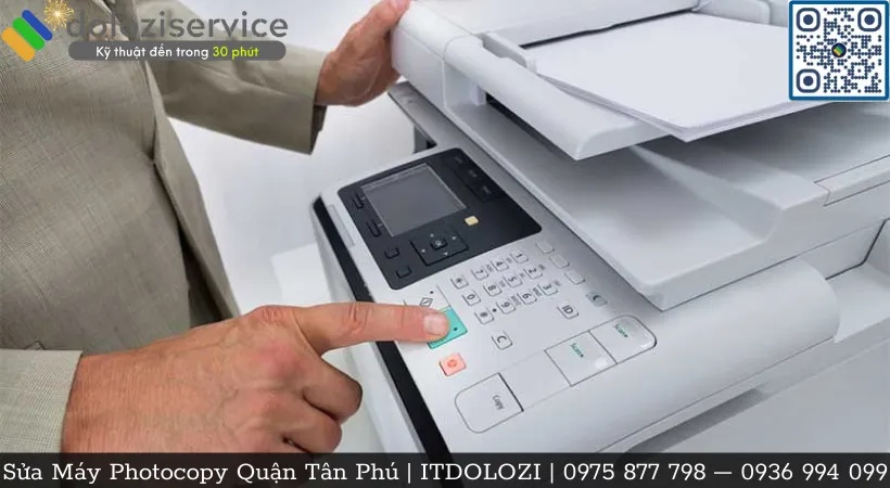 Sửa máy photocopy quận Tân Phú chất lượng, giá rẻ.