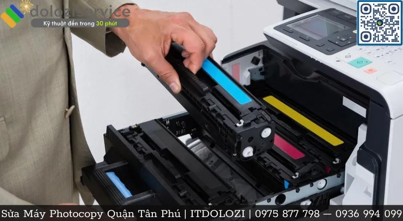 Lý do nên chọn sửa máy photocopy quận Tân Phú tại Dolozi.