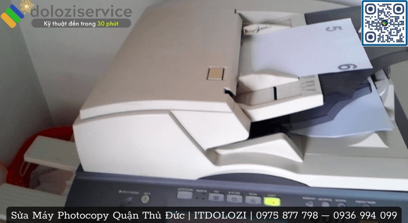 Cam kết của Dolozi về dịch vụ sửa máy Photocopy.