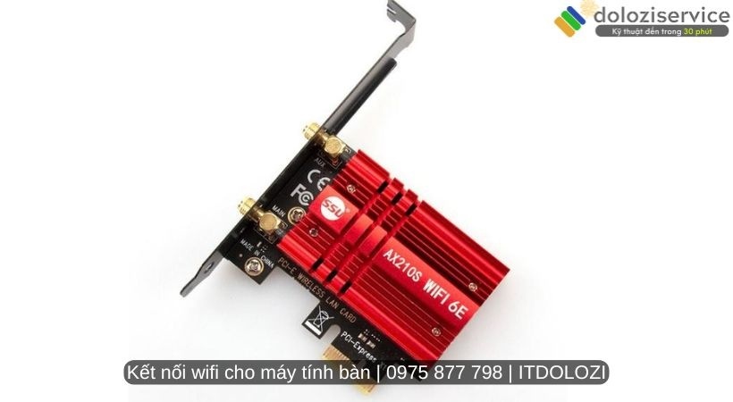 Card WIFI 6E kết nối wifi với máy tính bàn Card WIFI 6E kết nối wifi với máy tính bàn
