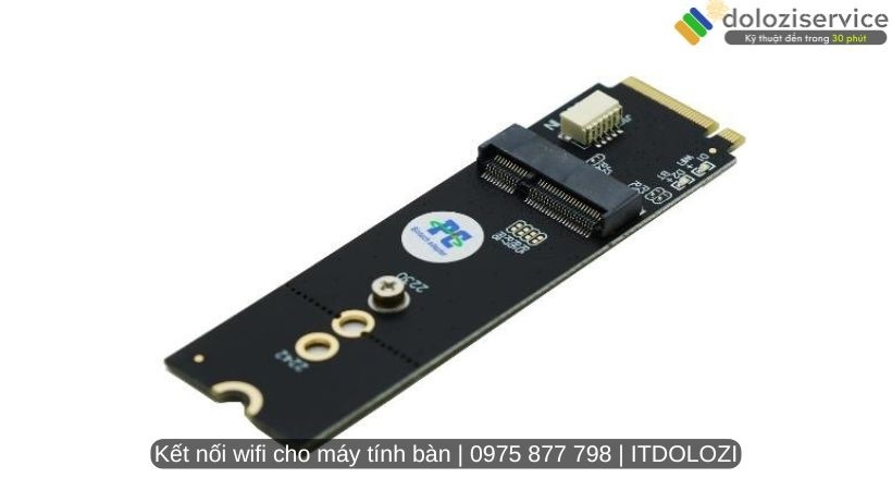 Card WIFI M.2 để kết nối wifi với máy tính bàn Card WIFI M.2 để kết nối wifi với máy tính bàn