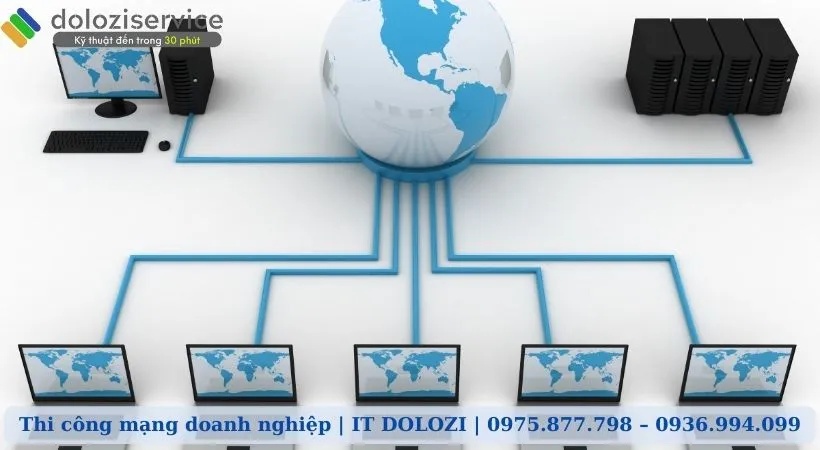 Giới thiệu dịch vụ thi công mạng chuyên nghiệp của Dolozi, mang đến giải pháp kết nối toàn diện.