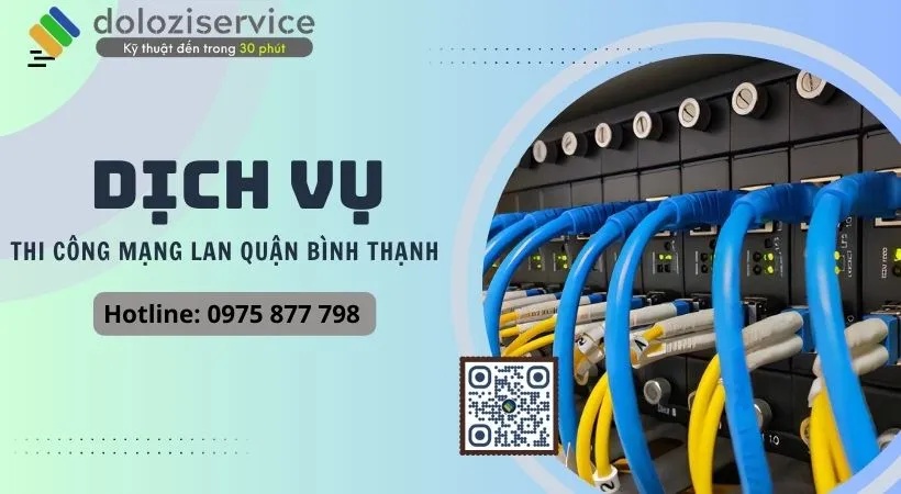 Thi công mạng lan Bình Thạnh