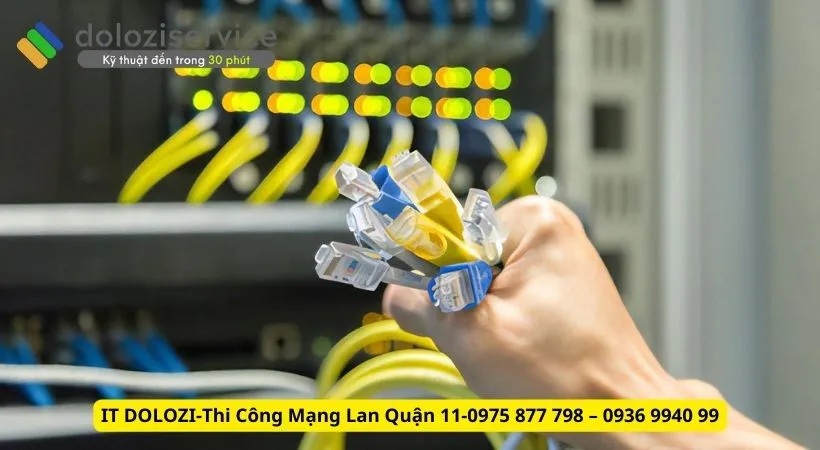 Nhu cầu thi công mạng LAN quận 11