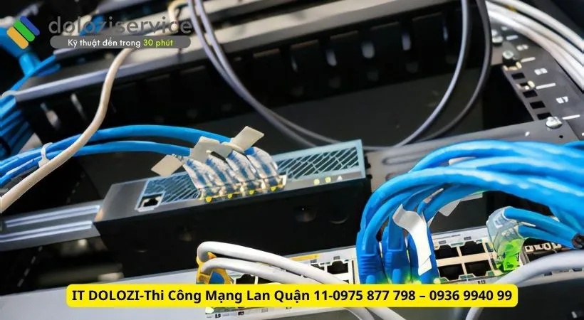 Dịch vụ thi công mạng LAN quận 11