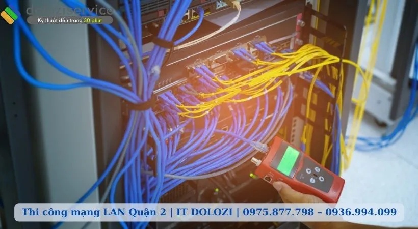 Các thiết bị cần thiết trong thi công mạng LAN