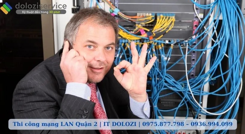 Dolozi Cung cấp dịch vụ thi công mạng LAN uy tín