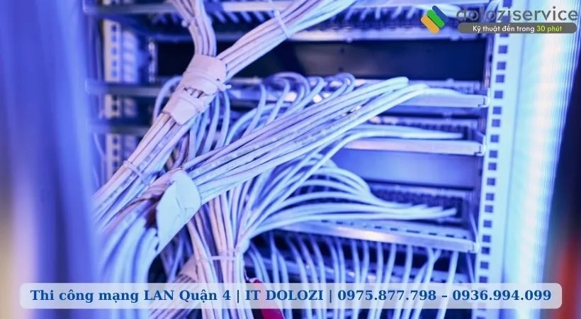 Các công đoạn trong thi công mạng LAN