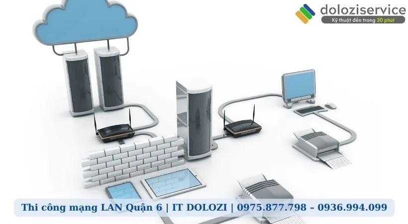 Những điều cần lưu ý khi thi công mạng LAN quận 6