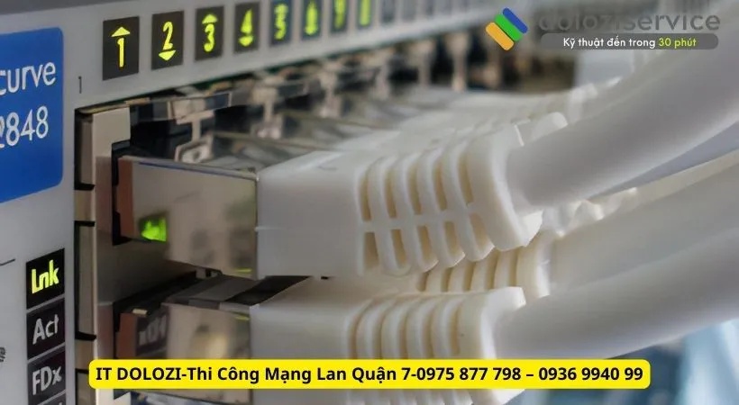 Địa chỉ thi công mạng LAN quận 7 uy tín, chất lượng