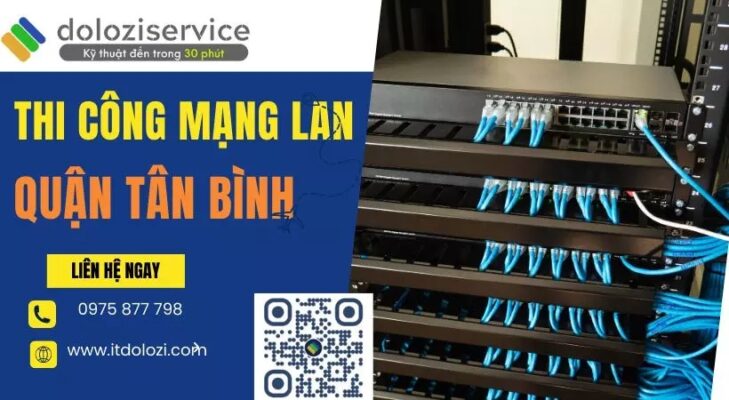 Thi Công Mạng LAN Quận Tân Bình: Giá Tốt Nhất!