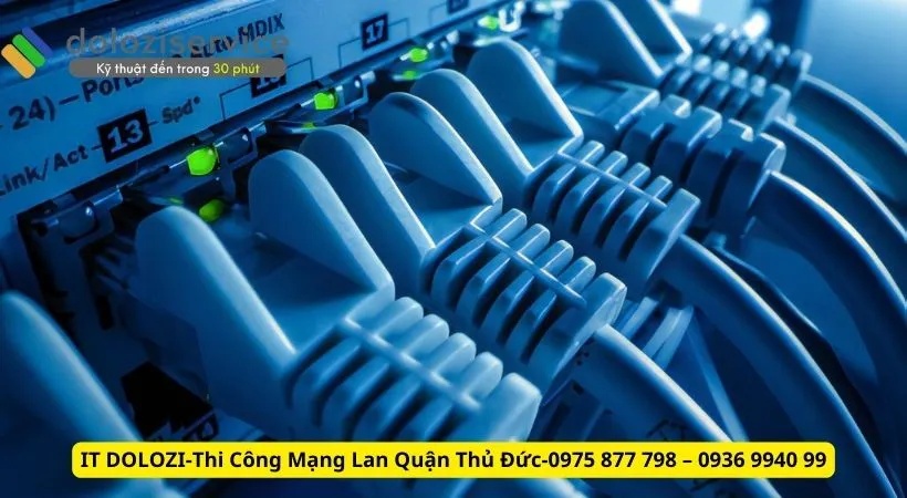 Thi công mạng LAN Thủ Đức