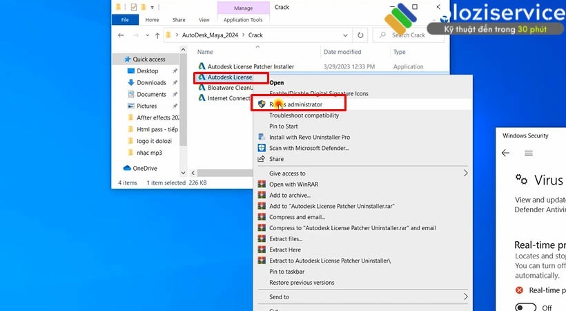 Mở file Cra-ck sau đó khởi chạy file như trên. Mở file Cra-ck sau đó khởi chạy file như trên.