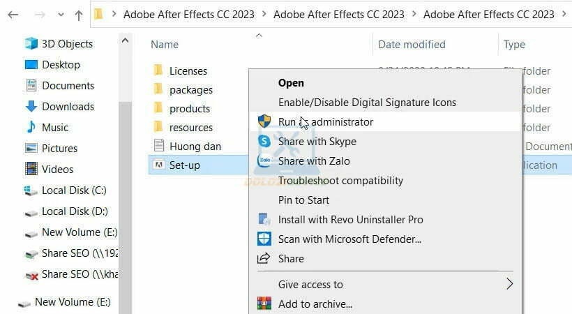Adobe After Effect 2023