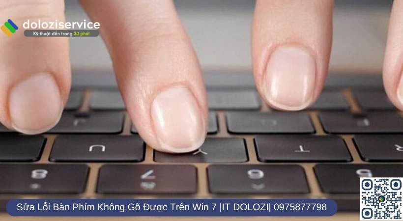Một số nguyên nhân làm cho bàn phím gõ không được