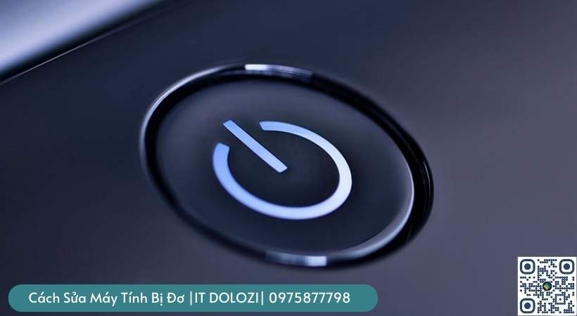 Sử dụng phím tắt nguồn nút cứng