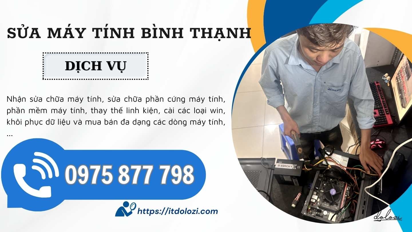 Dịch vụ sửa máy tính quận bình thạnh Dịch vụ sửa máy tính quận bình thạnh