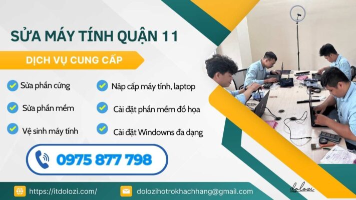 Sửa Máy Tính Quận 11: Gọi Ngay! Có Mặt Sau 15 Phút