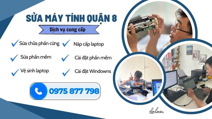 Sửa Máy Tính Quận 8: Gọi Là Có Mặt – Giá Tốt!