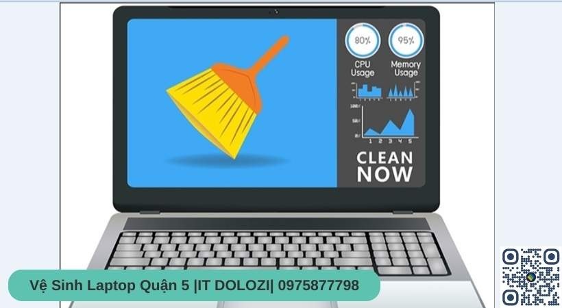 Lưu ý khi sử dụng dịch vụ vệ sinh laptop 
