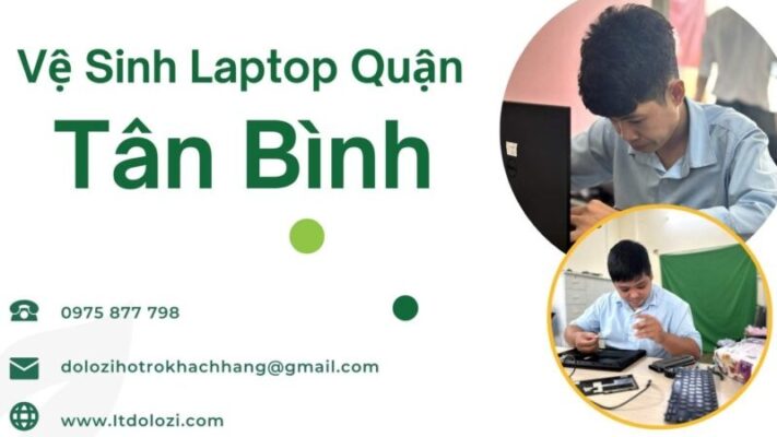 Vệ Sinh Laptop Quận Tân Bình - Giá Sốc! Gọi Ngay!