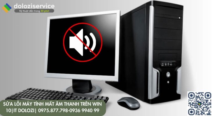 Máy tính mất âm thanh? Sửa ngay lỗi trên Win 10!