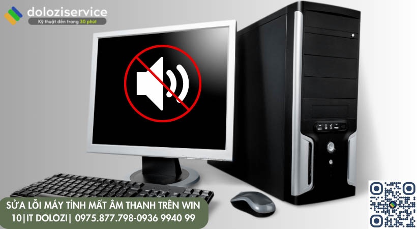 máy tính mất âm thanh