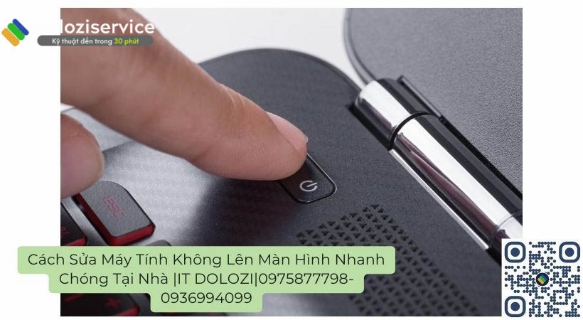 Kiểm tra nút bật màn hình cách sửa máy tính không lên màn hình