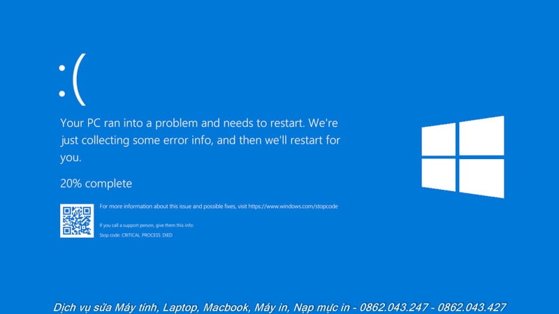 windows bị lổi màn hình xanh windows bị lổi màn hình xanh