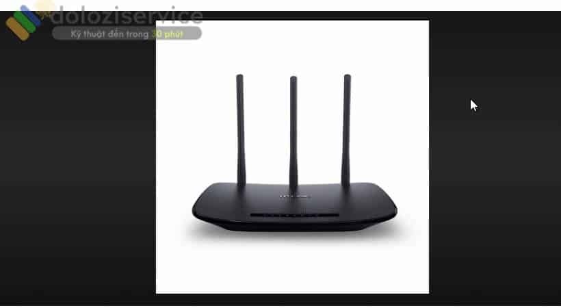  Có thể Bộ phát wifi bị tắt nên Laptop không vào được wifi. 