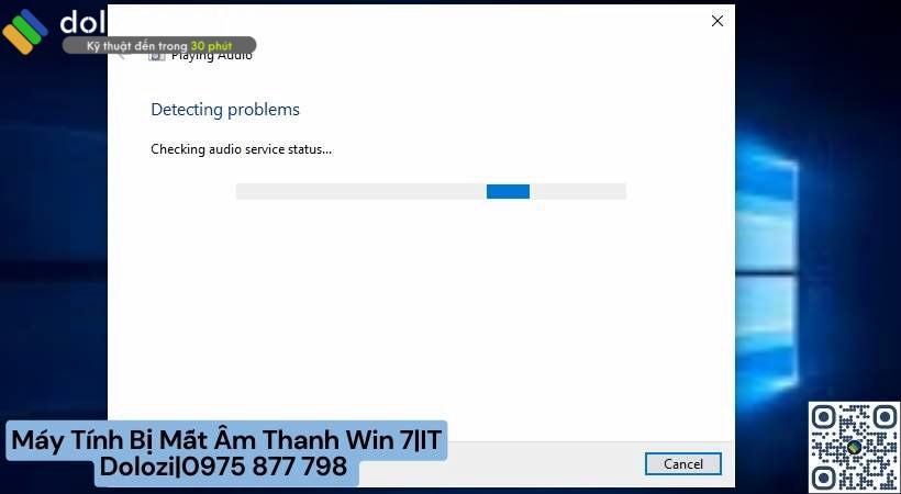 cách khắc phục máy tính lổi âm thanh
