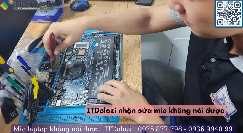 Chọn địa chỉ sửa mic laptop không nói được ở đâu tại Tp.HCM?