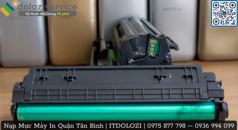 Thanh mực của máy in cần được nạp