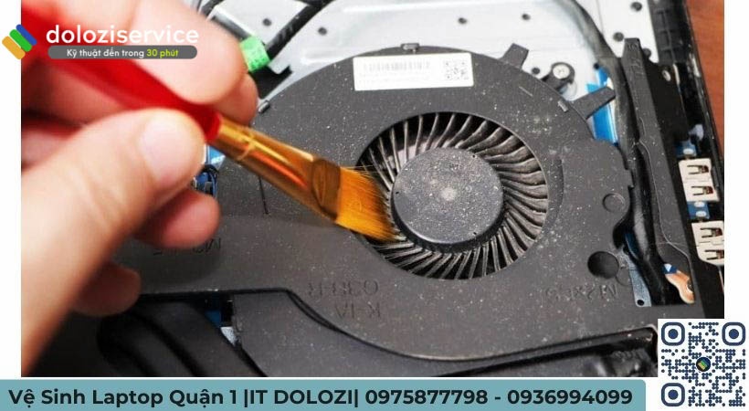 vệ sinh quạt tản nhiệt